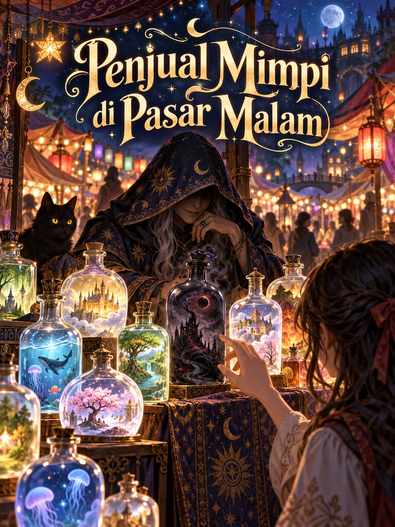 Penjual Mimpi di Pasar Malam