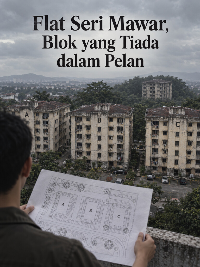 Flat Seri Mawar, Blok yang Tiada dalam Pelan
