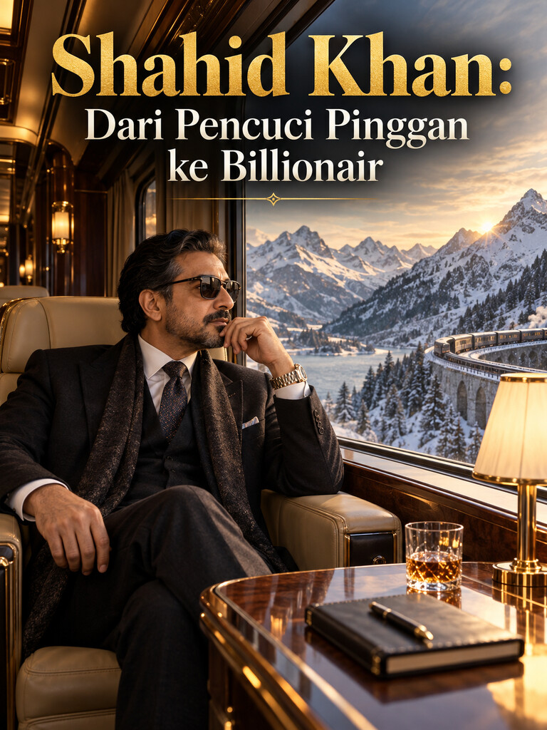 Shahid Khan: Dari Pencuci Pinggan ke Billionair