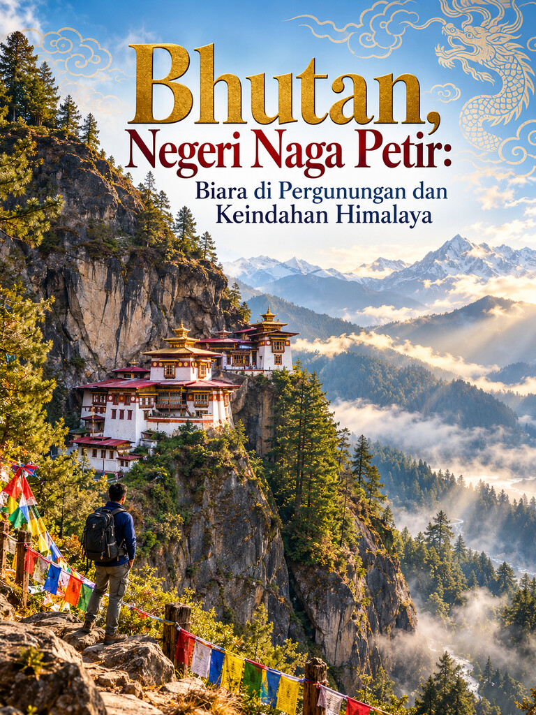 Bhutan, Negeri Naga Petir: Biara di Pergunungan dan Keindahan Himalaya