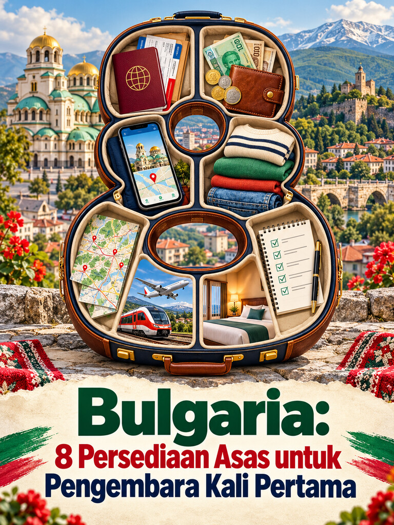 Bulgaria: 8 Persediaan Asas untuk Pengembara Kali Pertama