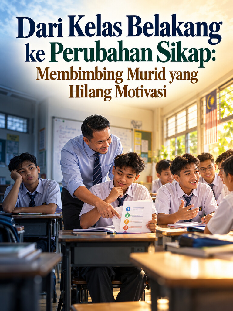 Dari Kelas Belakang ke Perubahan Sikap: Membimbing Murid yang Hilang Motivasi
