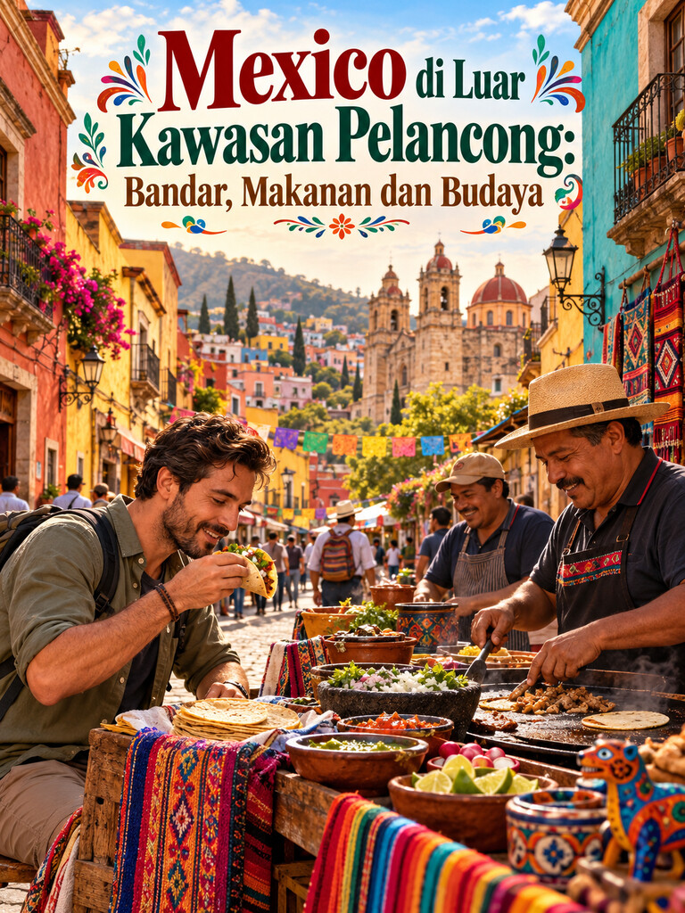 Mexico di Luar Kawasan Pelancong: Bandar, Makanan dan Budaya