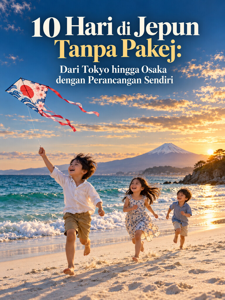 10 Hari di Jepun Tanpa Pakej: Dari Tokyo hingga Osaka dengan Perancangan Sendiri