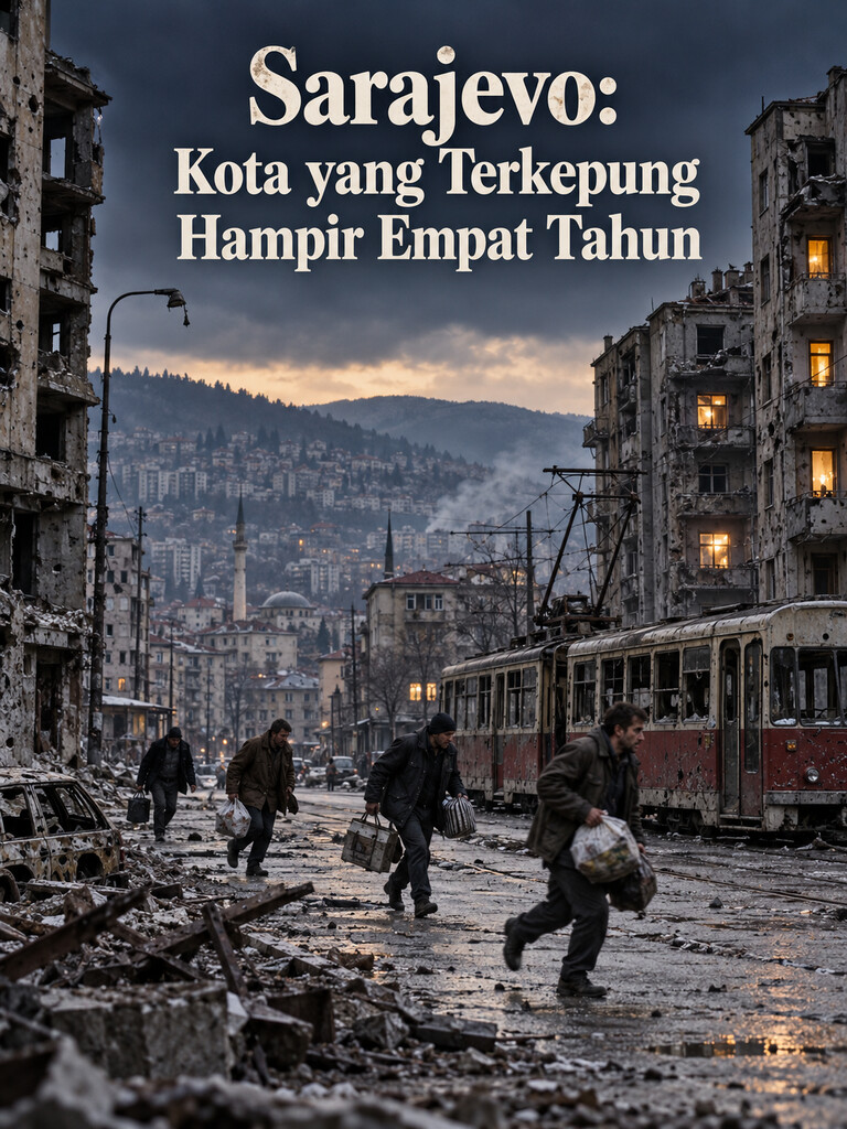 Sarajevo: Kota yang Terkepung Hampir Empat Tahun