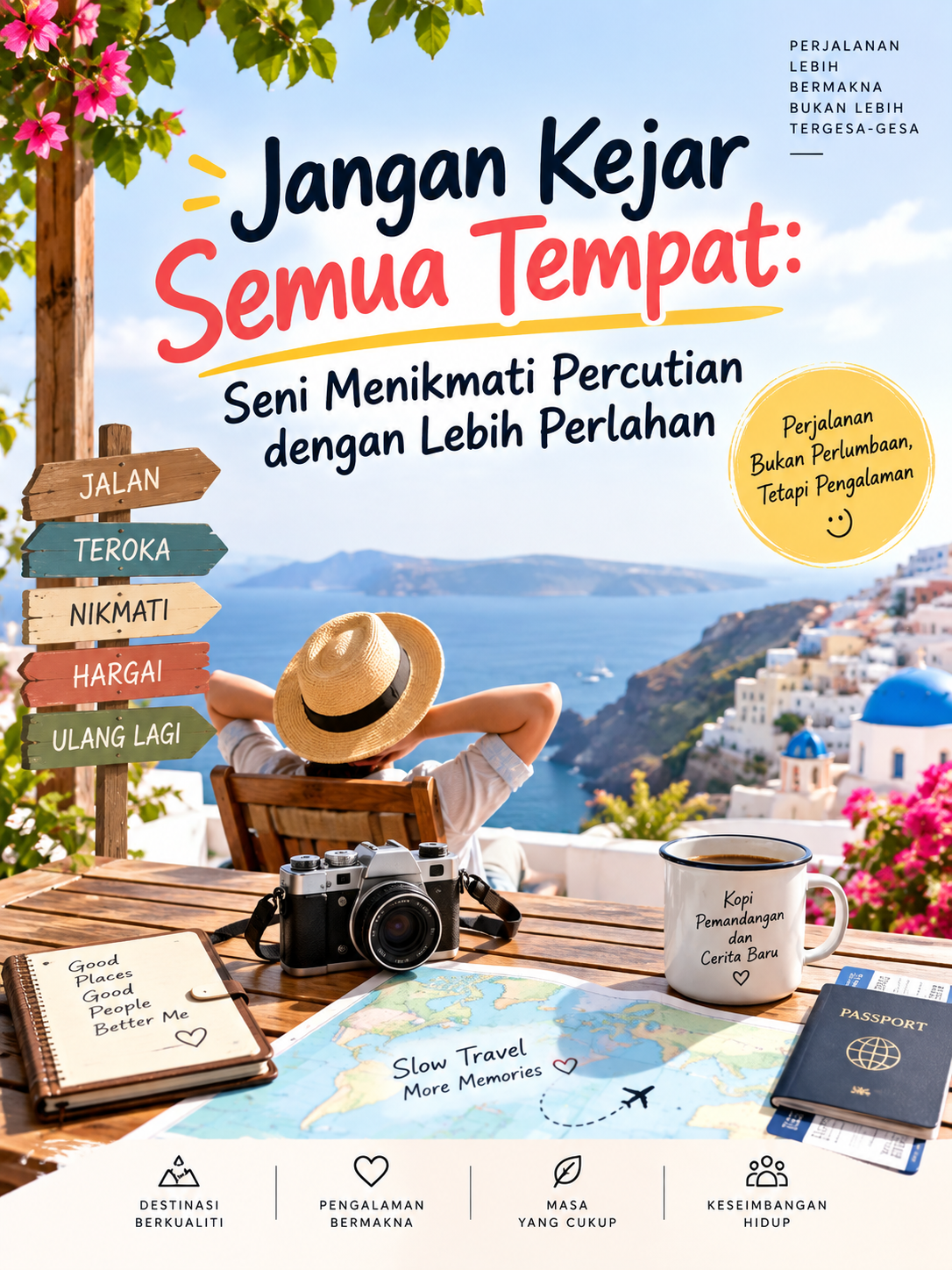 Jangan Kejar Semua Tempat: Seni Menikmati Percutian dengan Lebih Perlahan