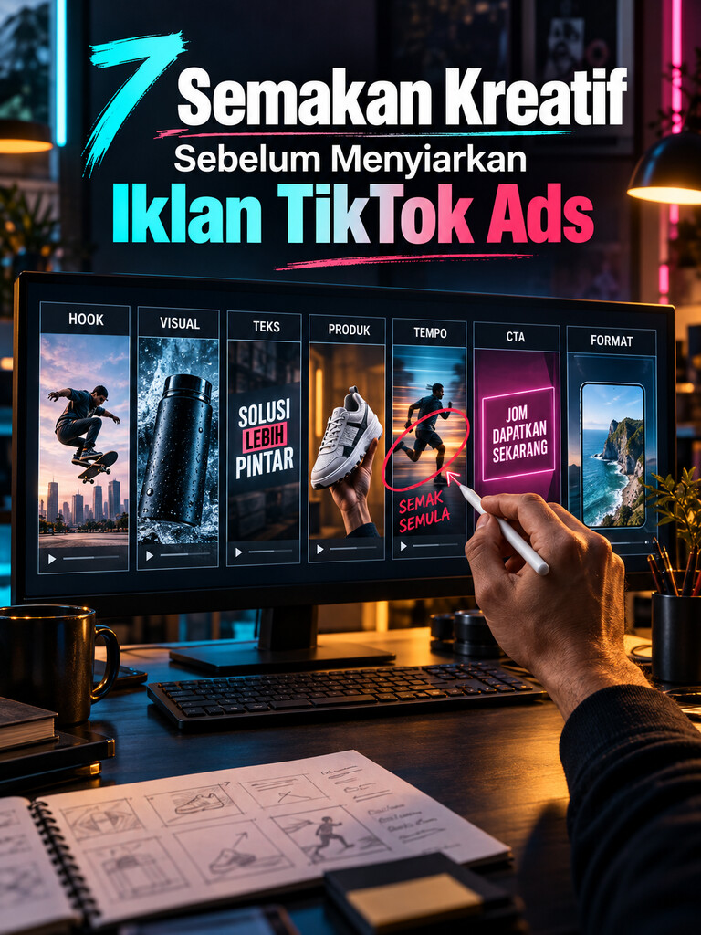 7 Semakan Kreatif Sebelum Menyiarkan Iklan TikTok Ads
