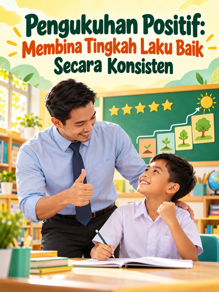 Pengukuhan Positif: Membina Tingkah Laku Baik Secara Konsisten