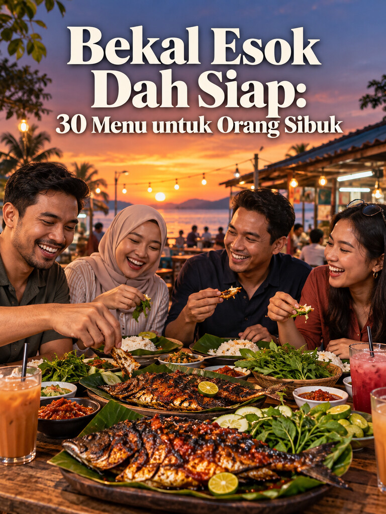 Bekal Esok Dah Siap: 30 Menu untuk Orang Sibuk