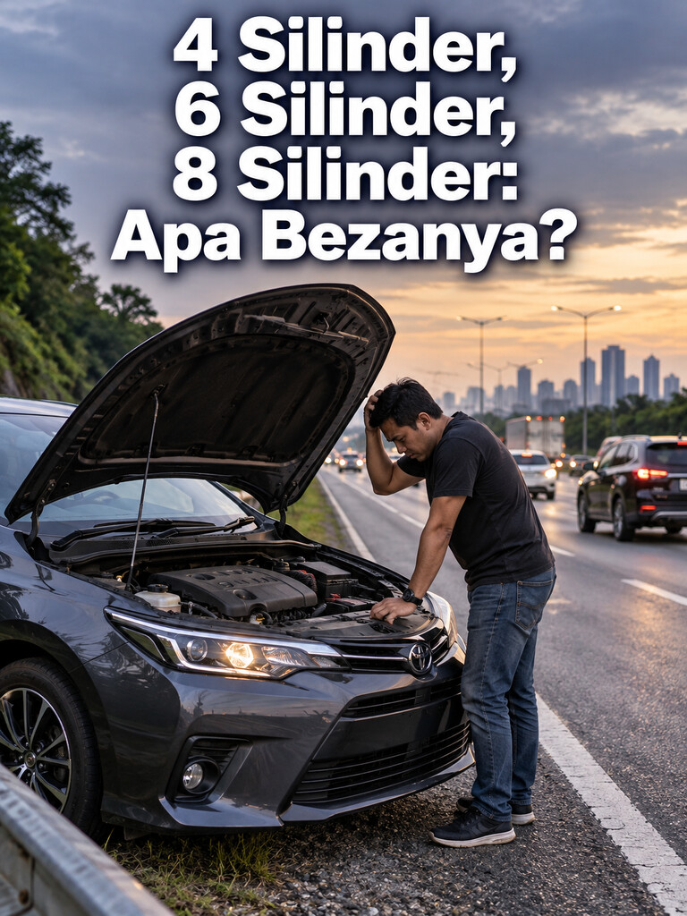4 Silinder, 6 Silinder, 8 Silinder: Apa Bezanya?