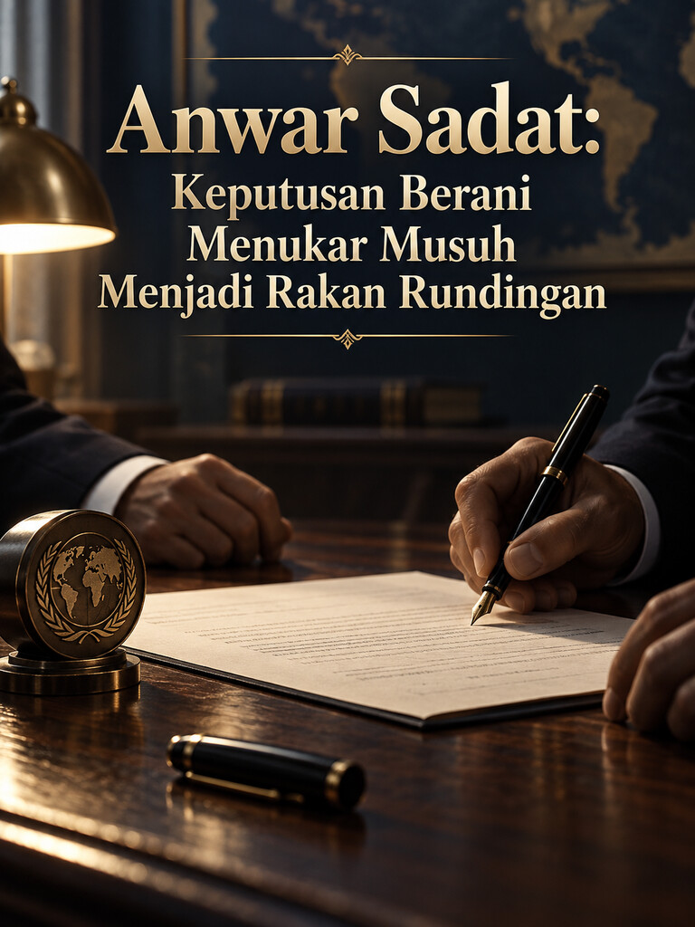 Anwar Sadat: Keputusan Berani Menukar Musuh Menjadi Rakan Rundingan