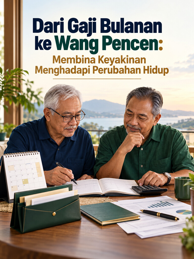 Dari Gaji Bulanan ke Wang Pencen: Membina Keyakinan Menghadapi Perubahan Hidup