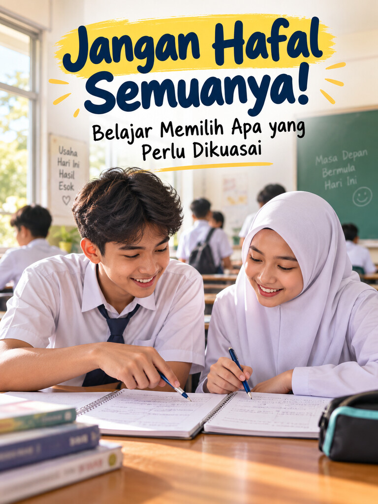 Jangan Hafal Semuanya! Belajar Memilih Apa yang Perlu Dikuasai