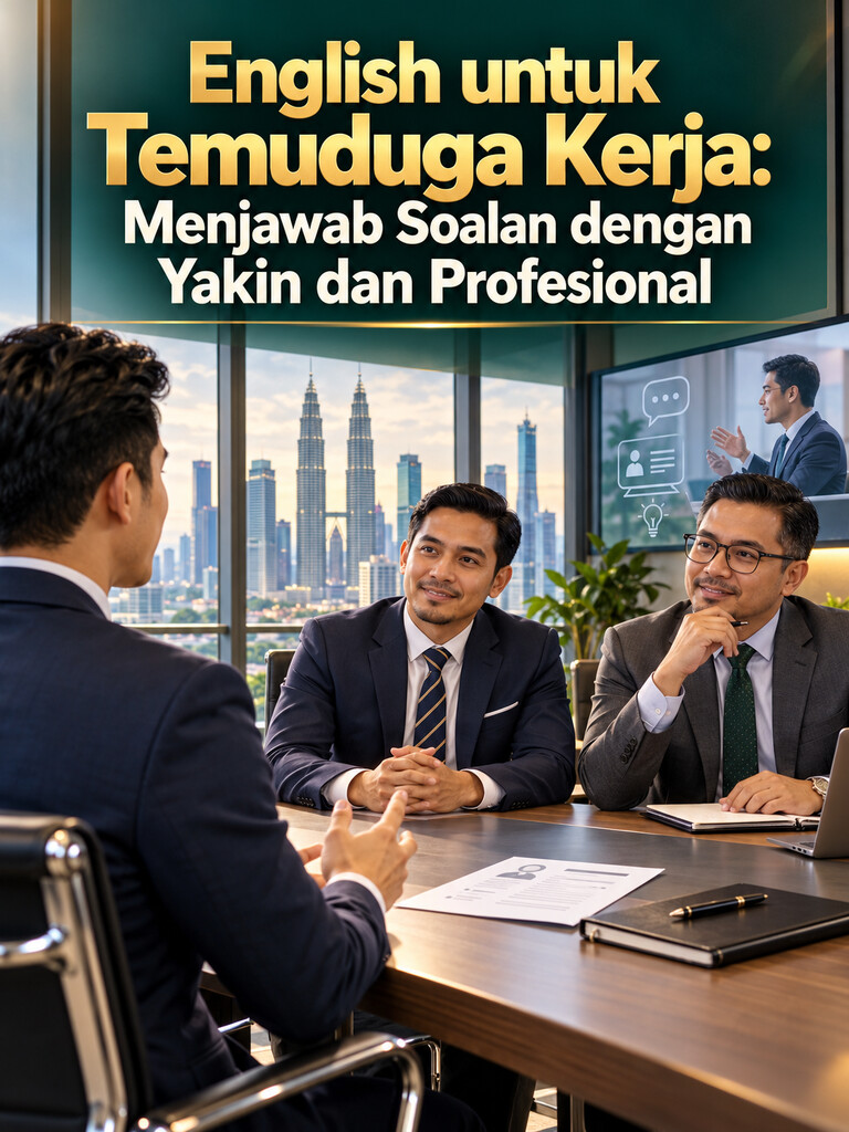 English untuk Temuduga Kerja: Menjawab Soalan dengan Yakin dan Profesional