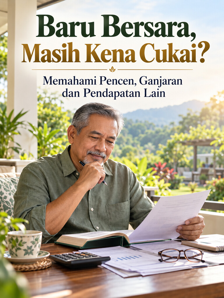 Baru Bersara, Masih Kena Cukai? Memahami Pencen, Ganjaran dan Pendapatan Lain