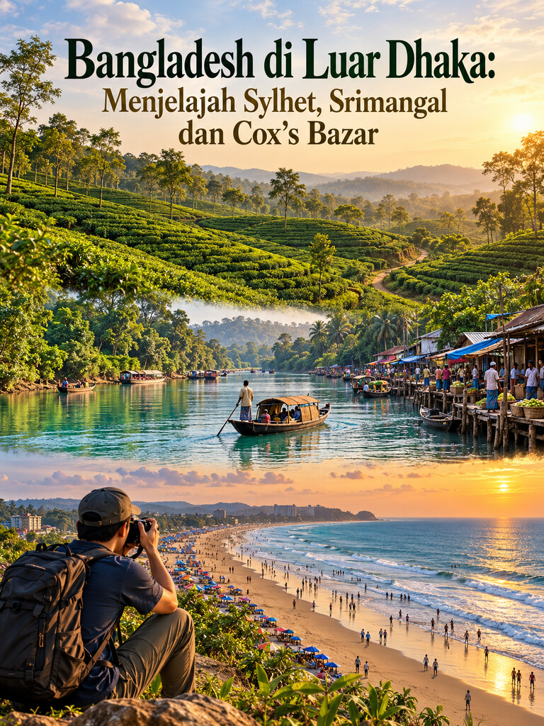 Bangladesh di Luar Dhaka: Menjelajah Sylhet, Srimangal dan Cox's Bazar