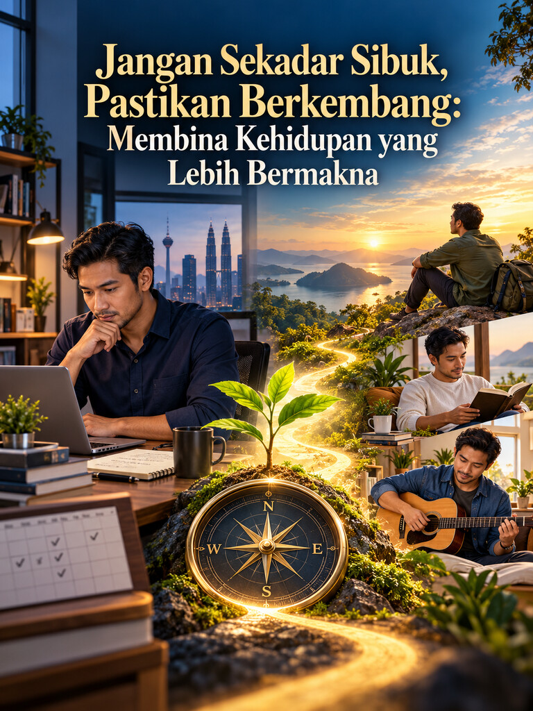 Jangan Sekadar Sibuk, Pastikan Berkembang: Membina Kehidupan yang Lebih Bermakna