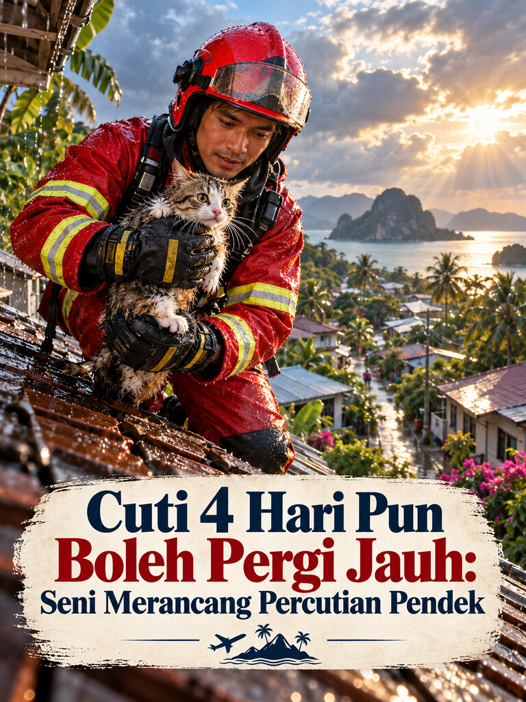 Cuti 4 Hari Pun Boleh Pergi Jauh: Seni Merancang Percutian Pendek