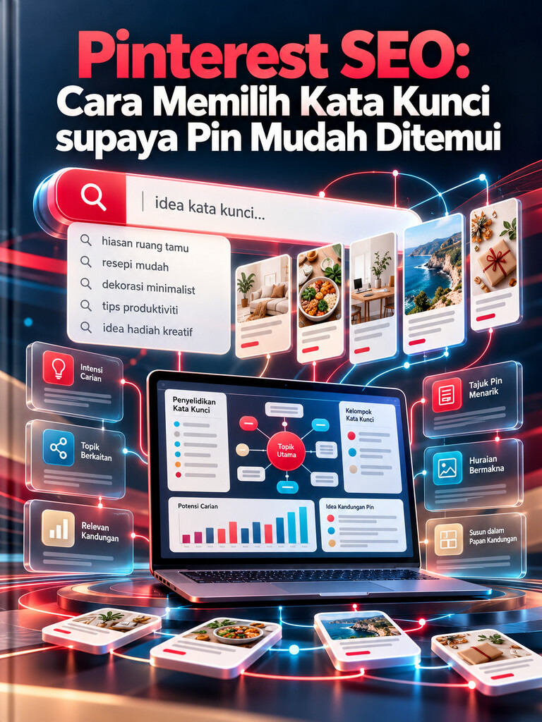 Pinterest SEO: Cara Memilih Kata Kunci supaya Pin Mudah Ditemui