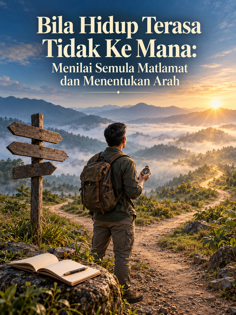 Bila Hidup Terasa Tidak Ke Mana: Menilai Semula Matlamat dan Menentukan Arah
