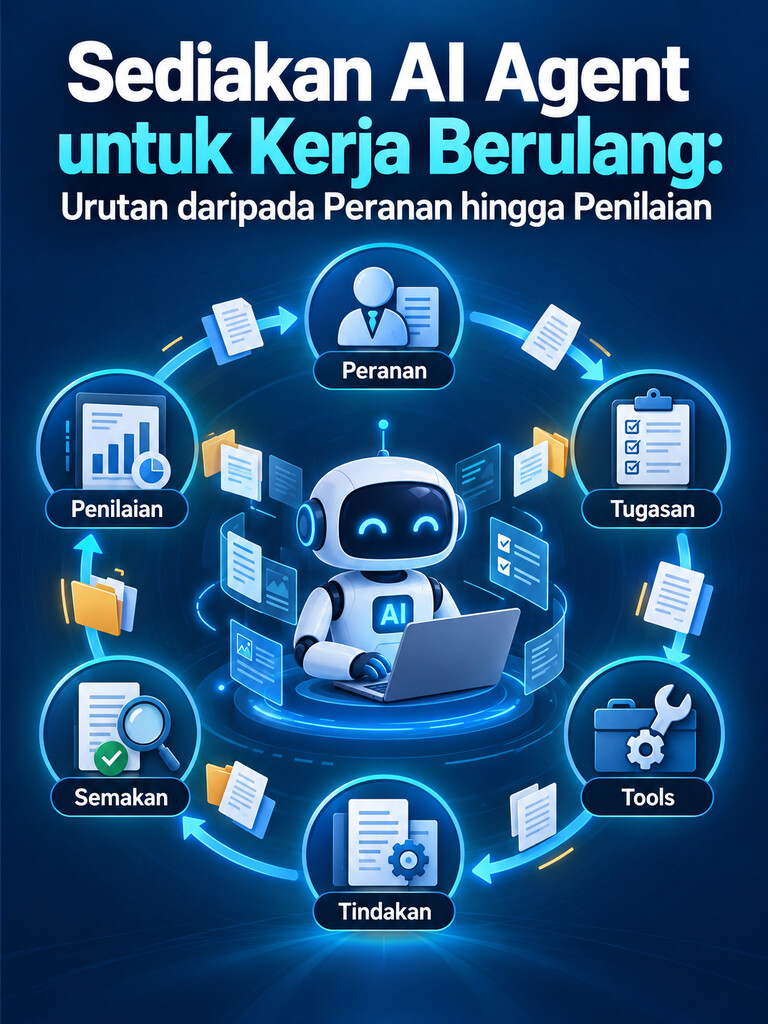 Sediakan AI Agent untuk Kerja Berulang: Urutan daripada Peranan hingga Penilaian