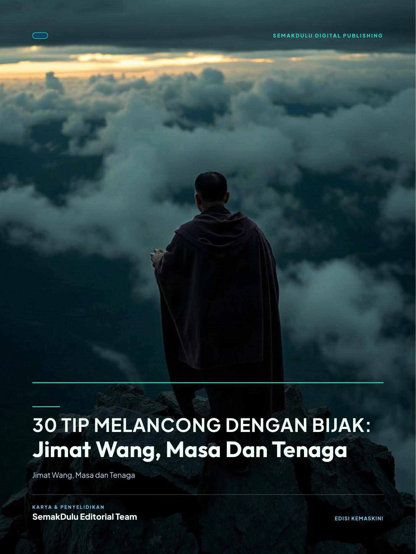 30 Tip Melancong dengan Bijak: Jimat Wang, Masa dan Tenaga