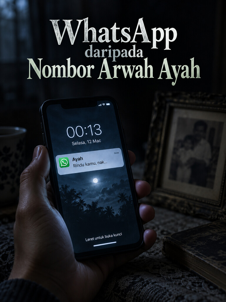 WhatsApp daripada Nombor Arwah Ayah