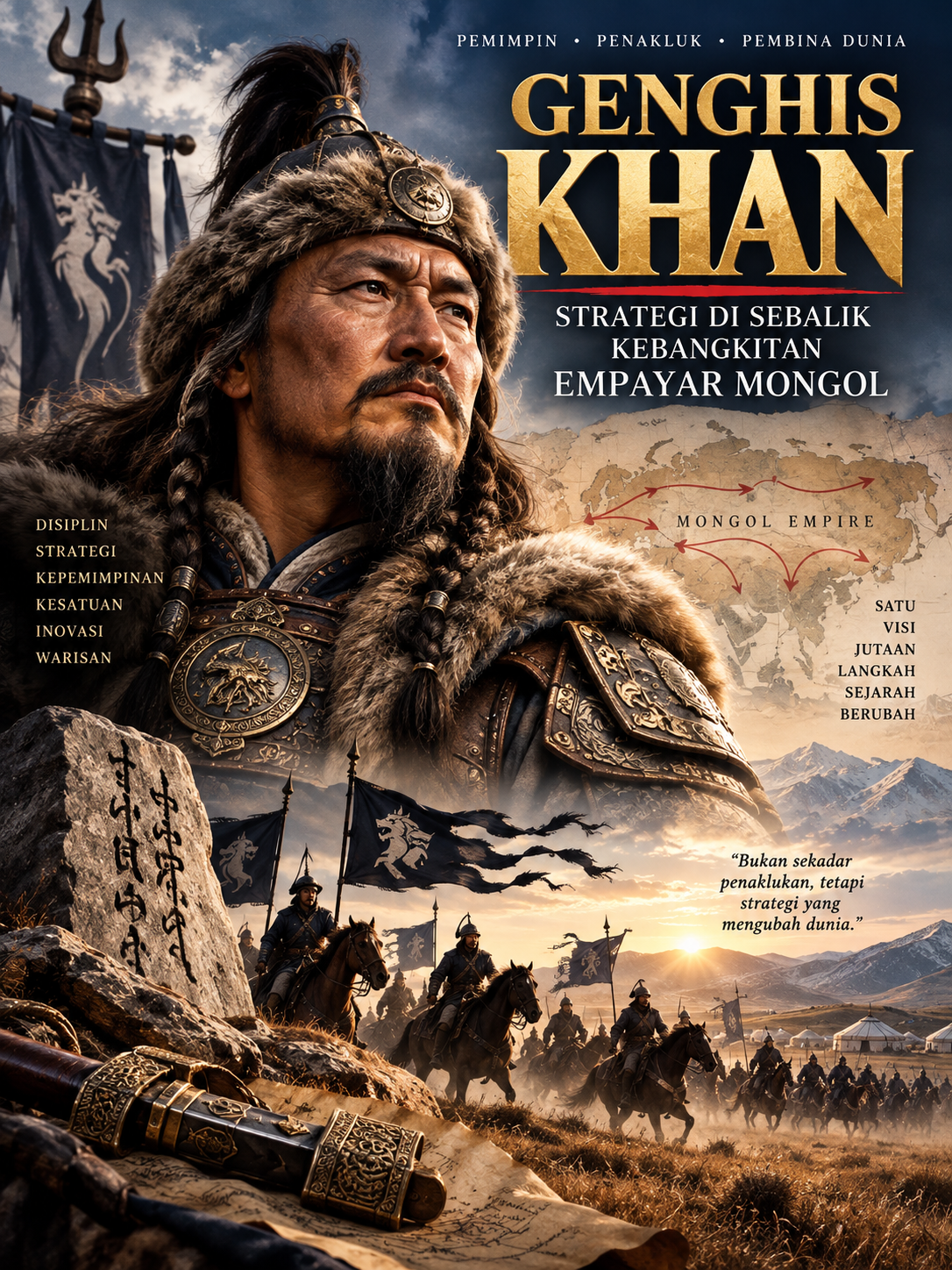 Genghis Khan: Strategi di Sebalik Kebangkitan Empayar Mongol