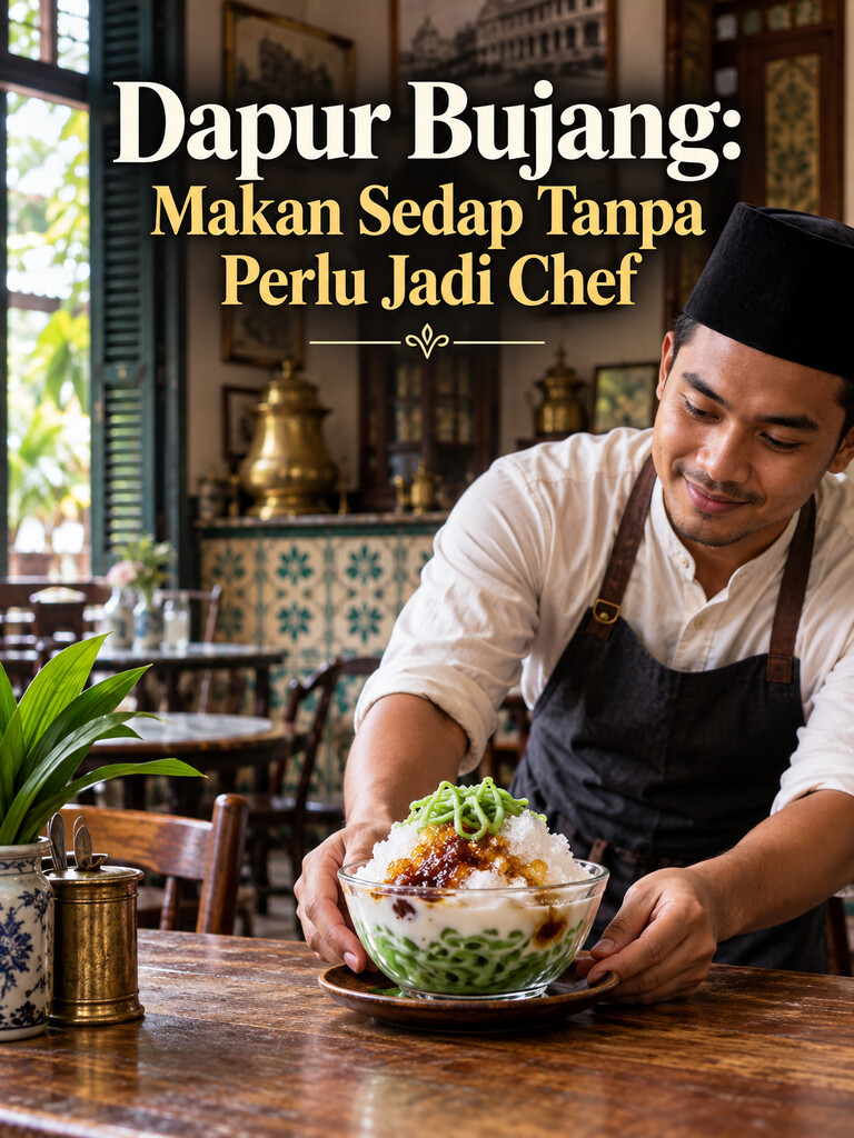 Dapur Bujang: Makan Sedap Tanpa Perlu Jadi Chef
