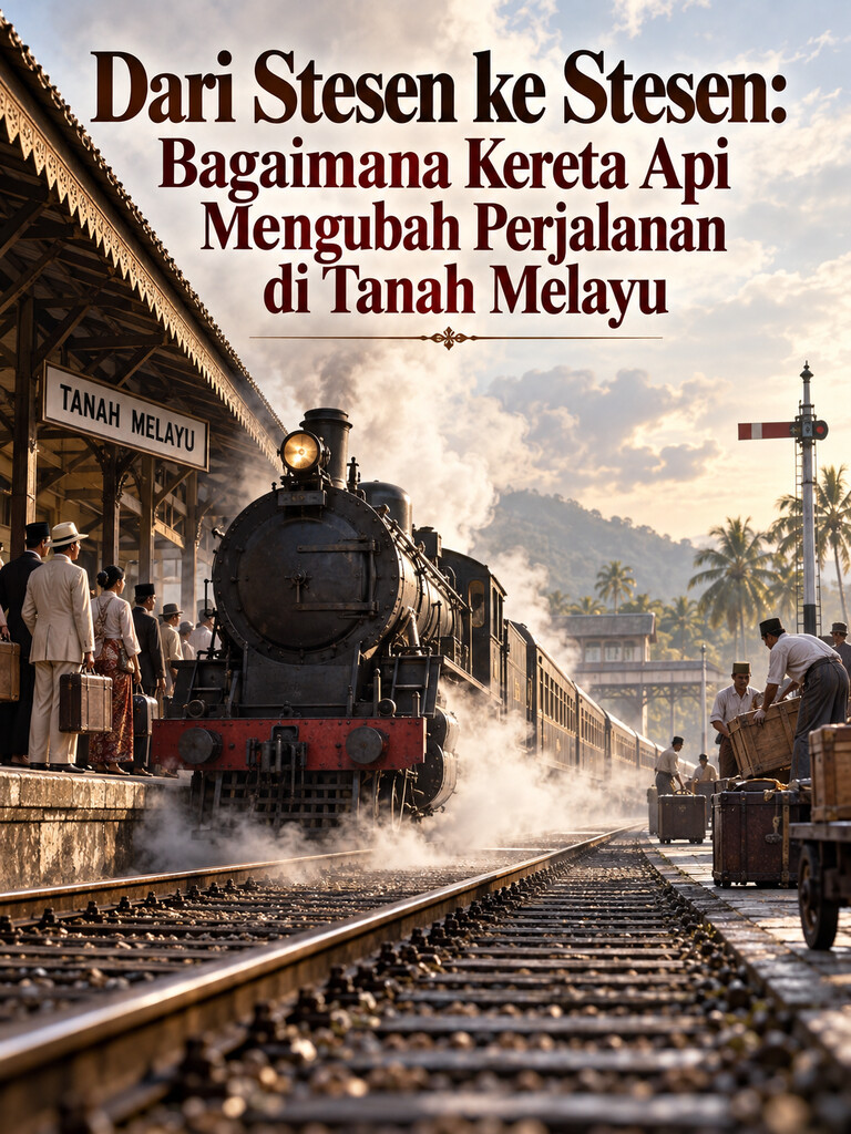 Dari Stesen ke Stesen: Bagaimana Kereta Api Mengubah Perjalanan di Tanah Melayu