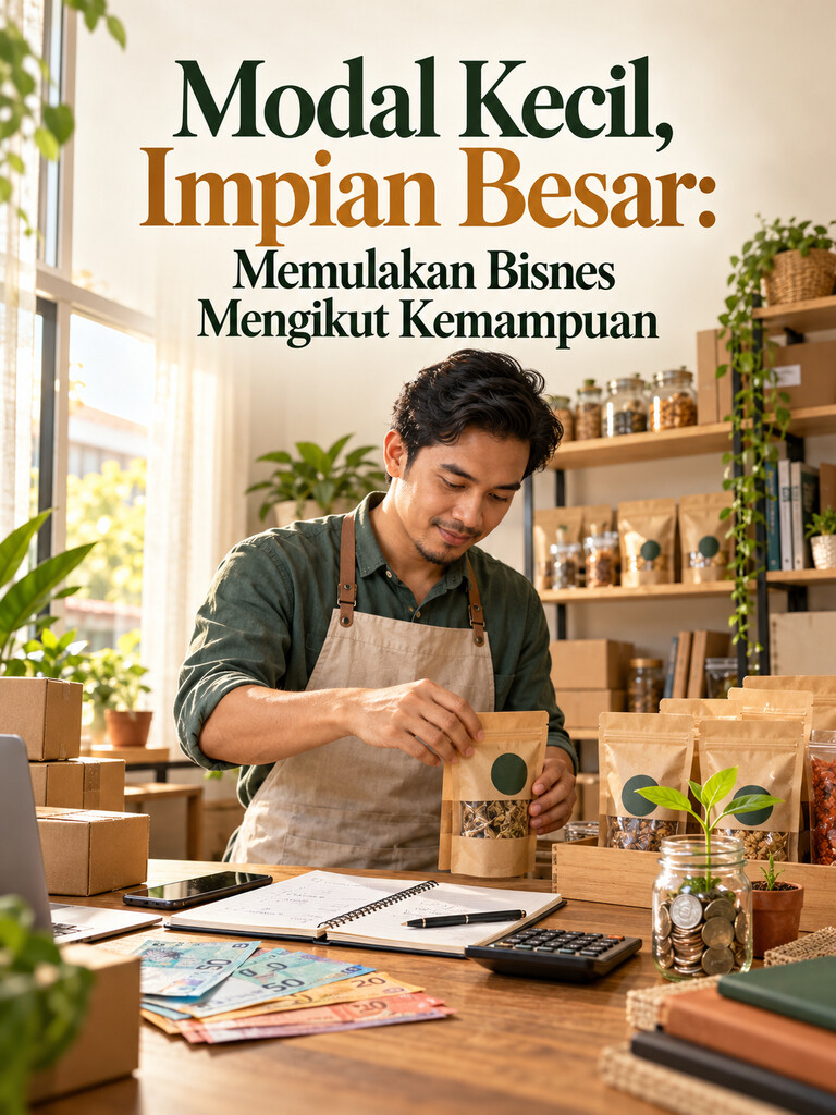 Modal Kecil, Impian Besar: Memulakan Bisnes Mengikut Kemampuan