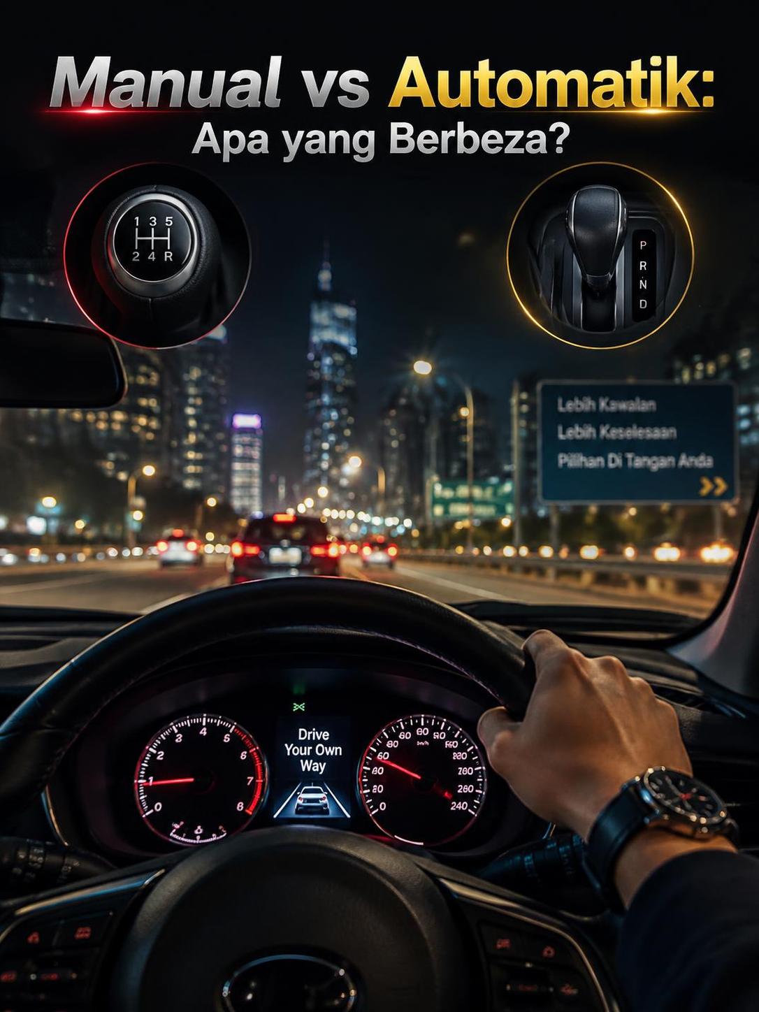 Manual vs Automatik: Apa yang Berbeza?