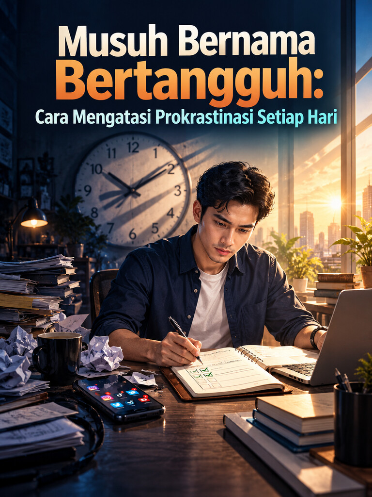 Musuh Bernama Bertangguh: Cara Mengatasi Prokrastinasi Setiap Hari