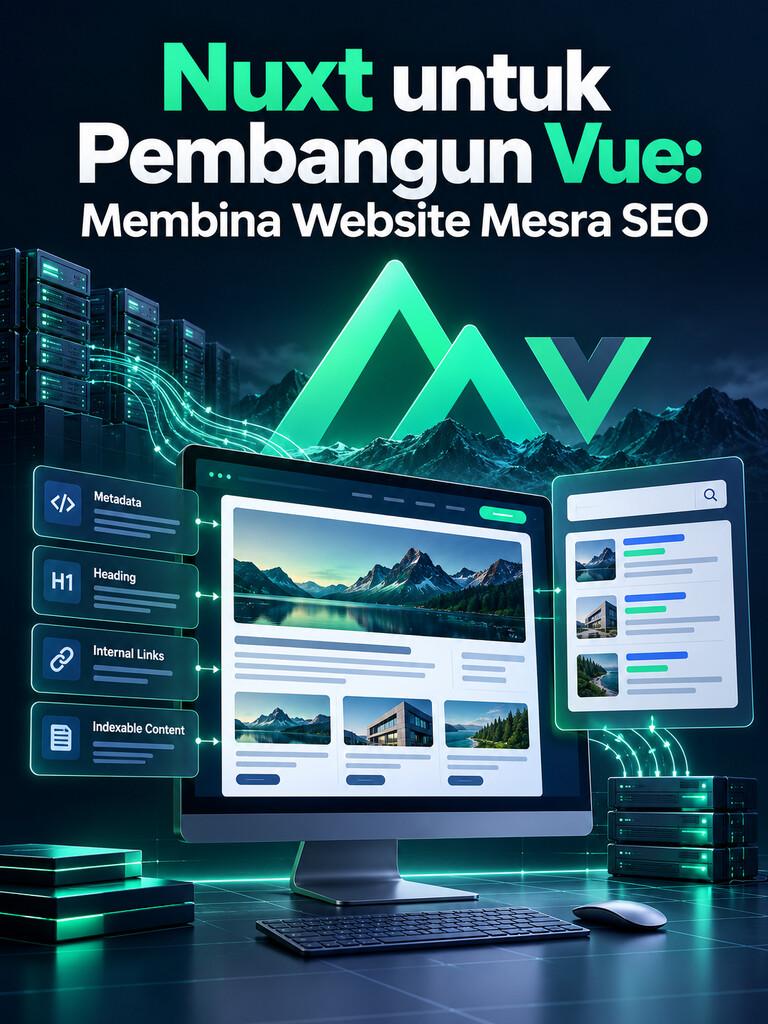 Nuxt untuk Pembangun Vue: Membina Website Mesra SEO