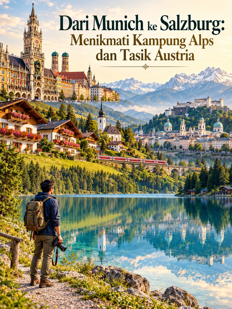 Dari Munich ke Salzburg: Menikmati Kampung Alps dan Tasik Austria