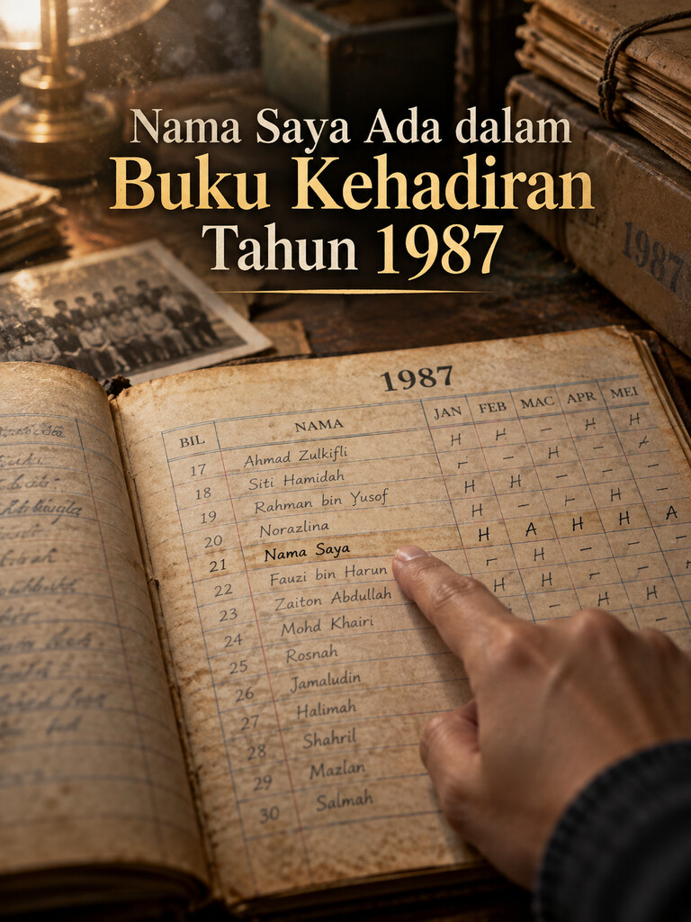Nama Saya Ada dalam Buku Kehadiran Tahun 1987