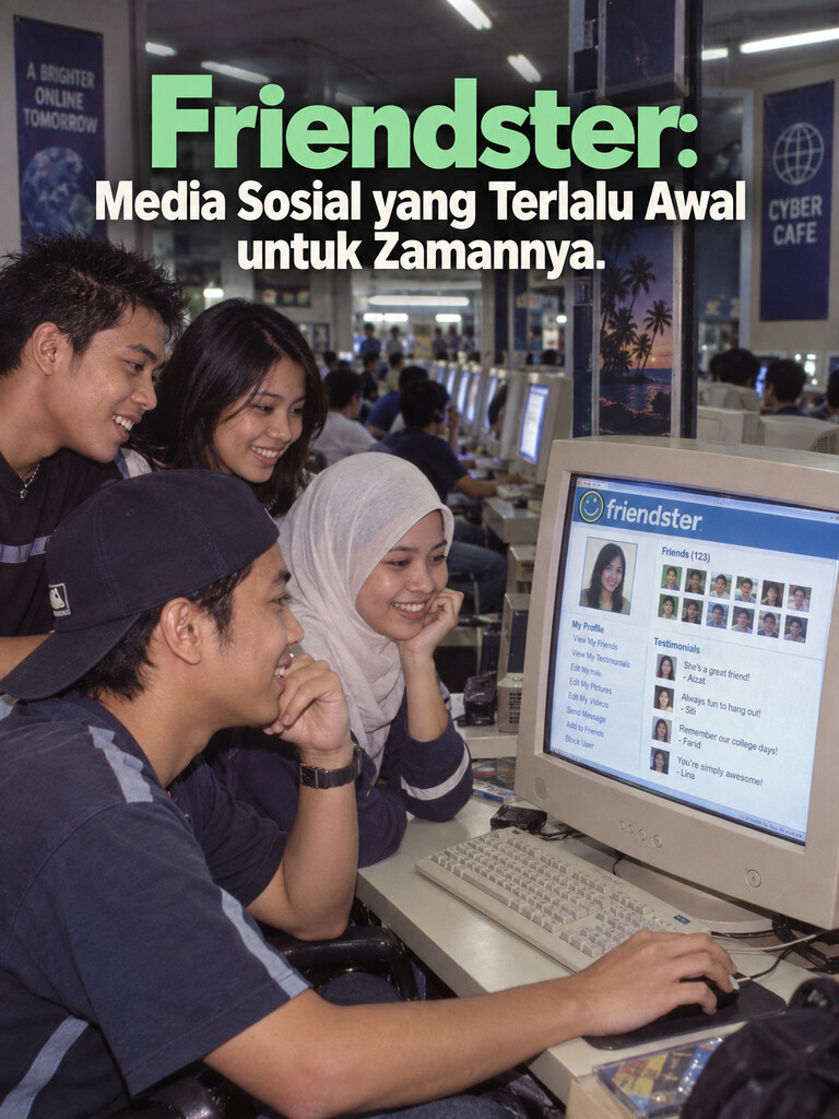 Friendster: Media Sosial yang Terlalu Awal untuk Zamannya