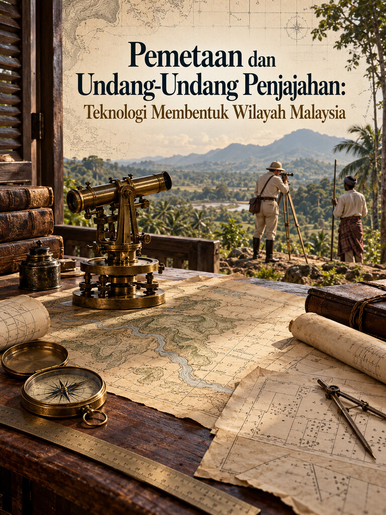 Pemetaan dan Undang-Undang Penjajahan: Teknologi Membentuk Wilayah Malaysia