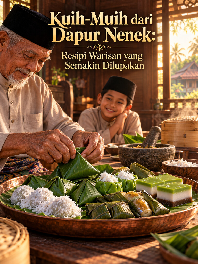 Kuih-Muih dari Dapur Nenek: Resipi Warisan yang Semakin Dilupakan