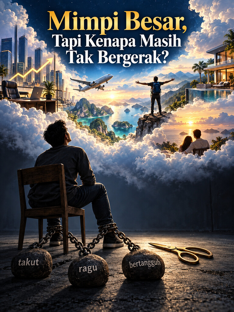 Mimpi Besar, Tapi Kenapa Masih Tak Bergerak?