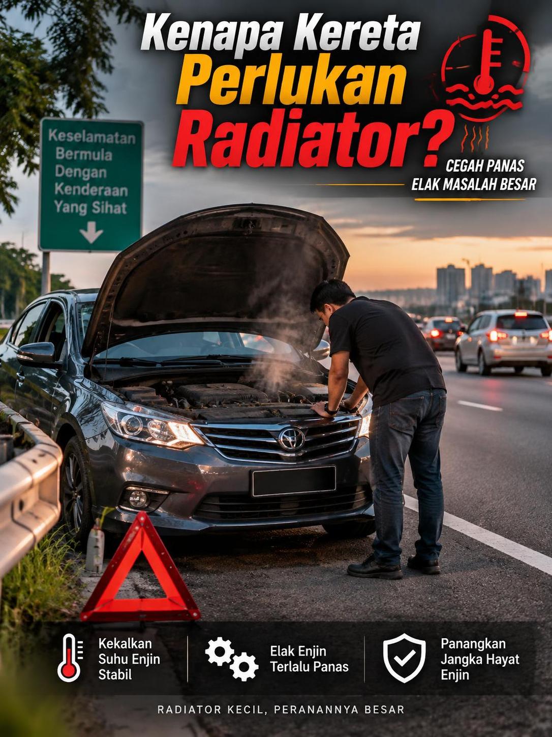 Kenapa Kereta Perlukan Radiator?
