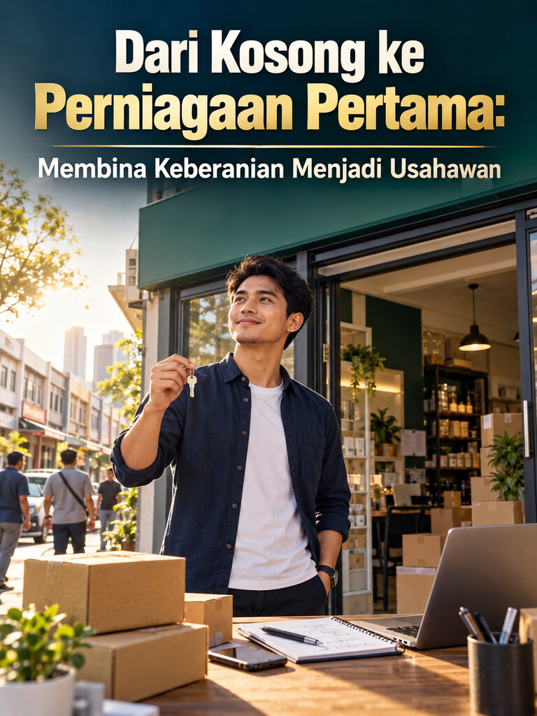 Dari Kosong ke Perniagaan Pertama: Membina Keberanian Menjadi Usahawan