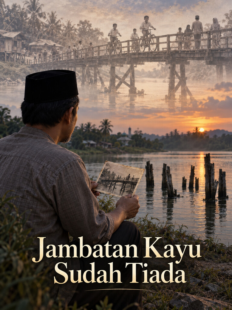 Jambatan Kayu Sudah Tiada