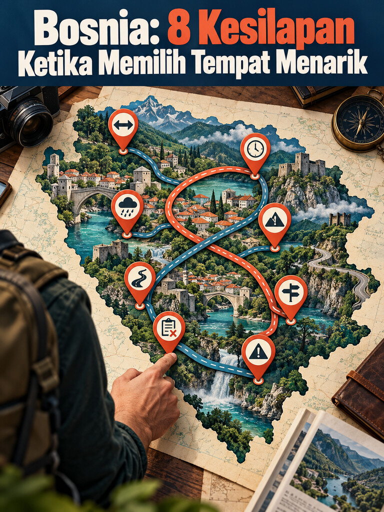 Bosnia: 8 Kesilapan Ketika Memilih Tempat Menarik