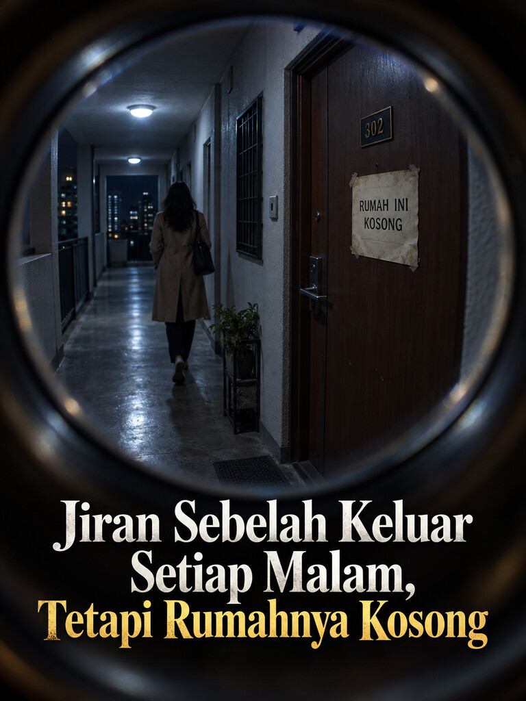 Jiran Sebelah Keluar Setiap Malam, Tetapi Rumahnya Kosong