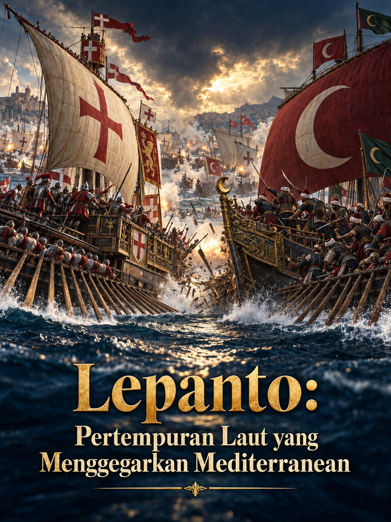 Lepanto: Pertempuran Laut yang Menggegarkan Mediterranean