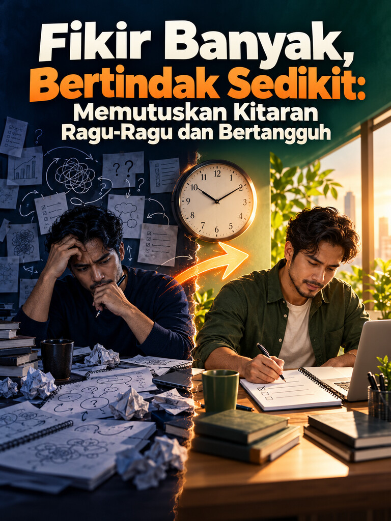 Fikir Banyak, Bertindak Sedikit: Memutuskan Kitaran Ragu-Ragu dan Bertangguh