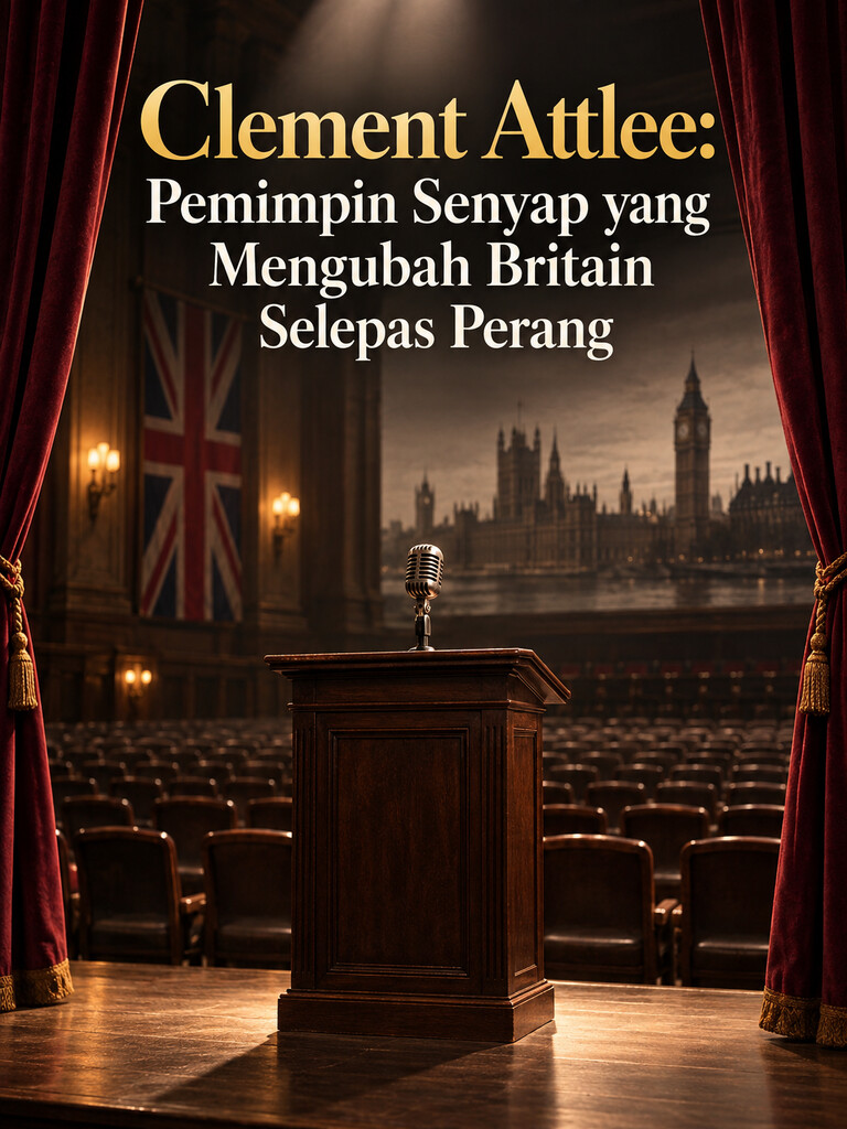 Clement Attlee: Pemimpin Senyap yang Mengubah Britain Selepas Perang