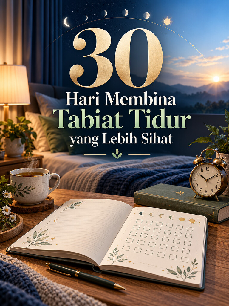 30 Hari Membina Tabiat Tidur yang Lebih Sihat