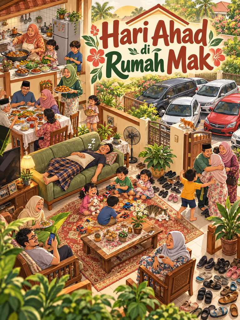 Hari Ahad di Rumah Mak